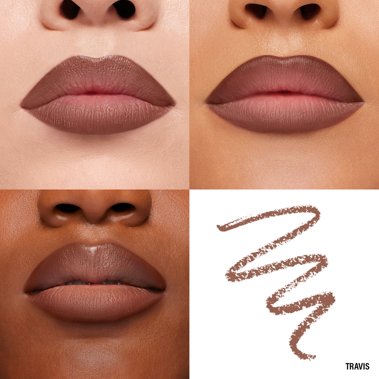 Ultra Suede® Sculpting Lip Pencil-Travis (Milk Chocolate Brown