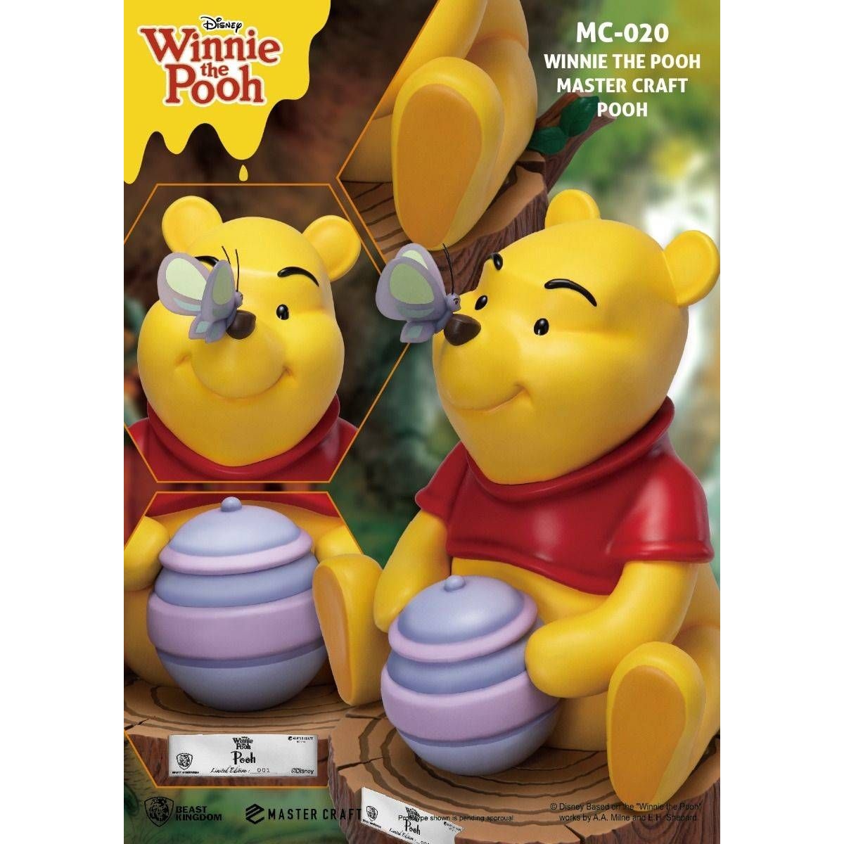 Winnie the Pooh Master Craft Pooh (MC-020) by Beast Kingdom - Medaid International