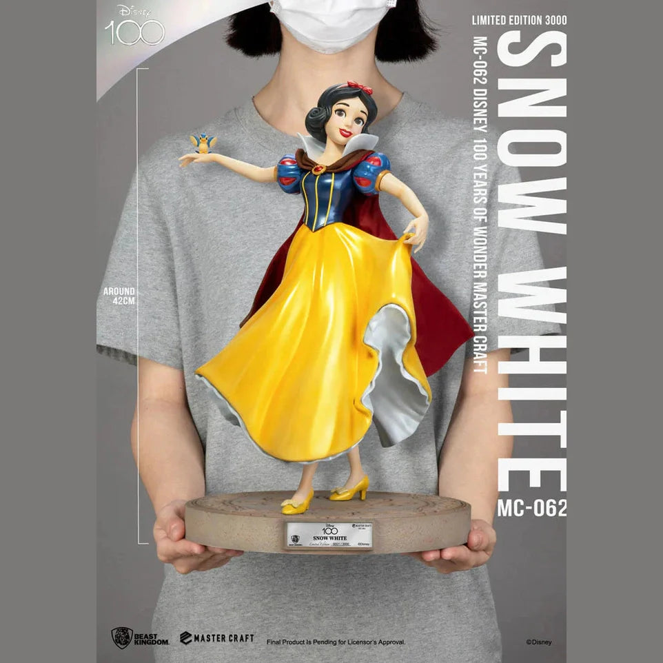 Disney 100 Years of Wonder Snow White Master Craft Statue by Beast Kingdom (MC-062) - Medaid International