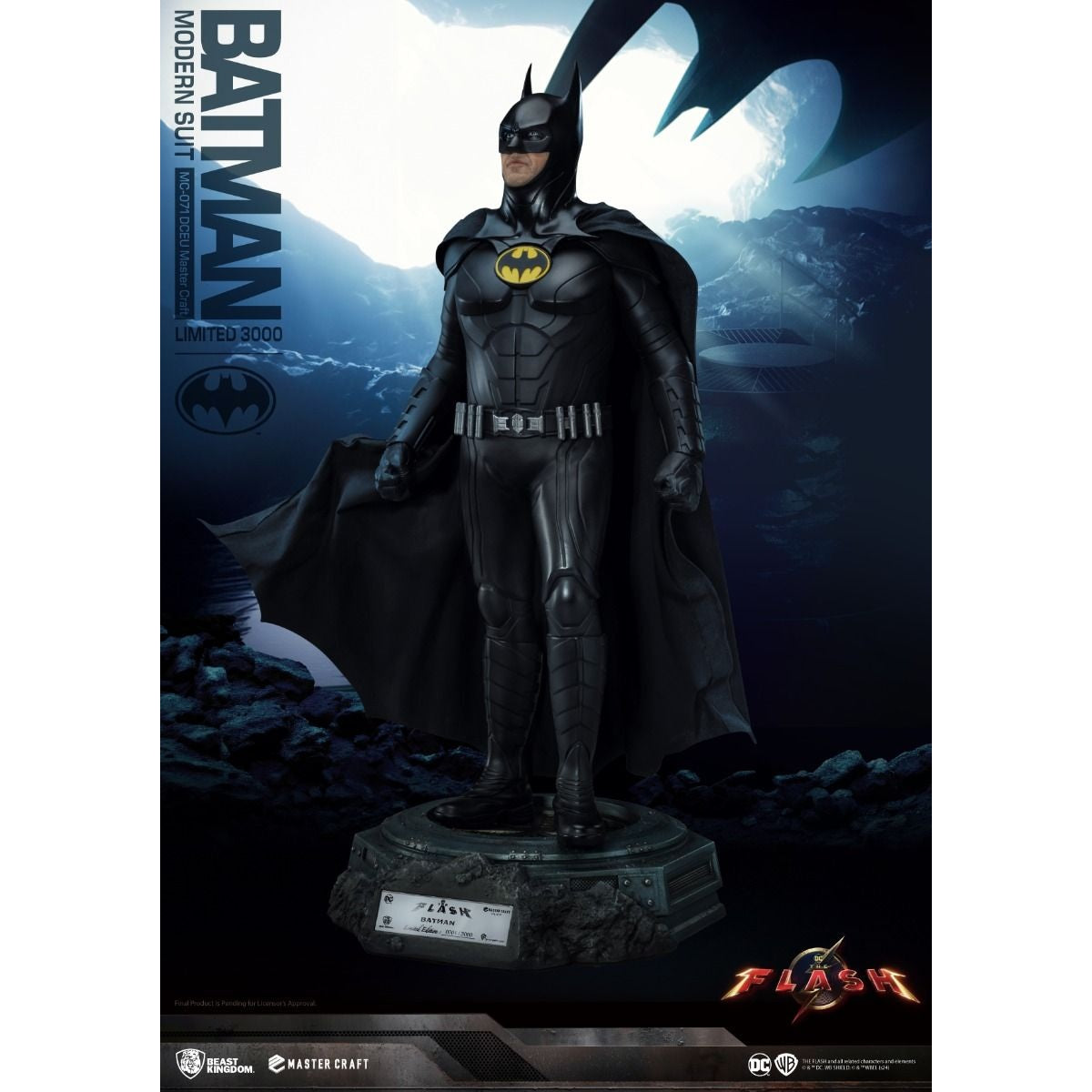 MC-071 DCEU Master Craft Batman Modern Suit Master Craft By Beast Kingdom - Medaid International