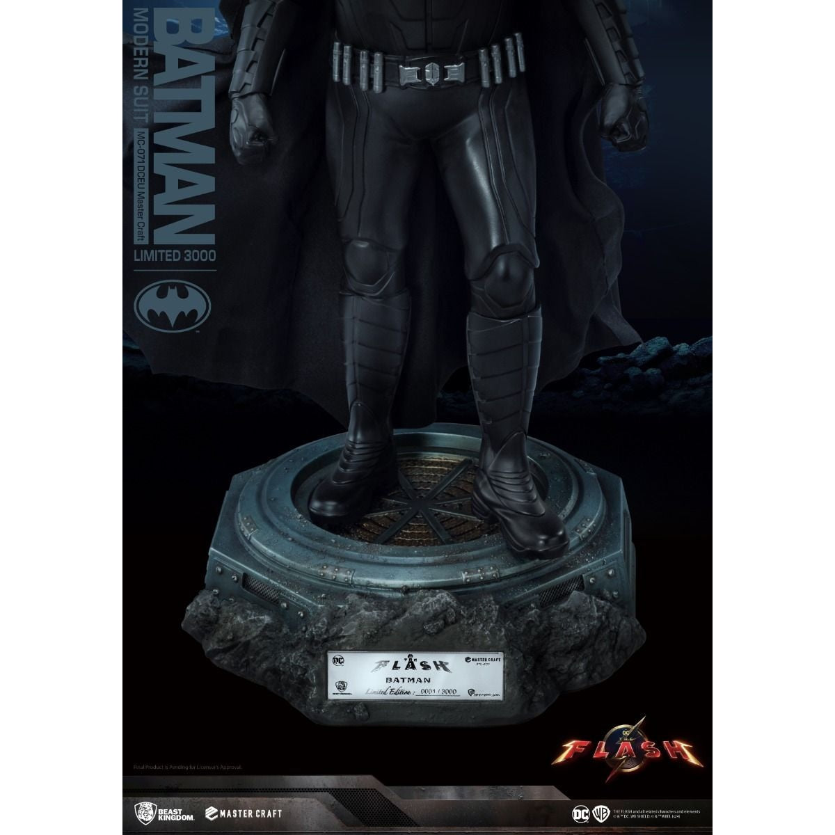MC-071 DCEU Master Craft Batman Modern Suit Master Craft By Beast Kingdom - Medaid International