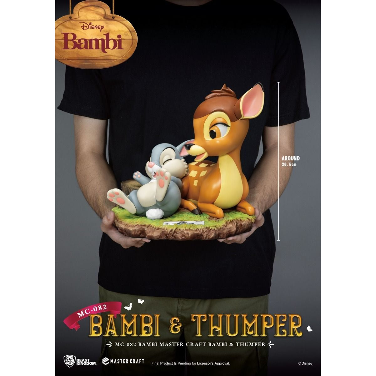 MC-082 Bambi Master Craft Bambi & Thumper Master Craft By Beast Kingdom - Medaid International