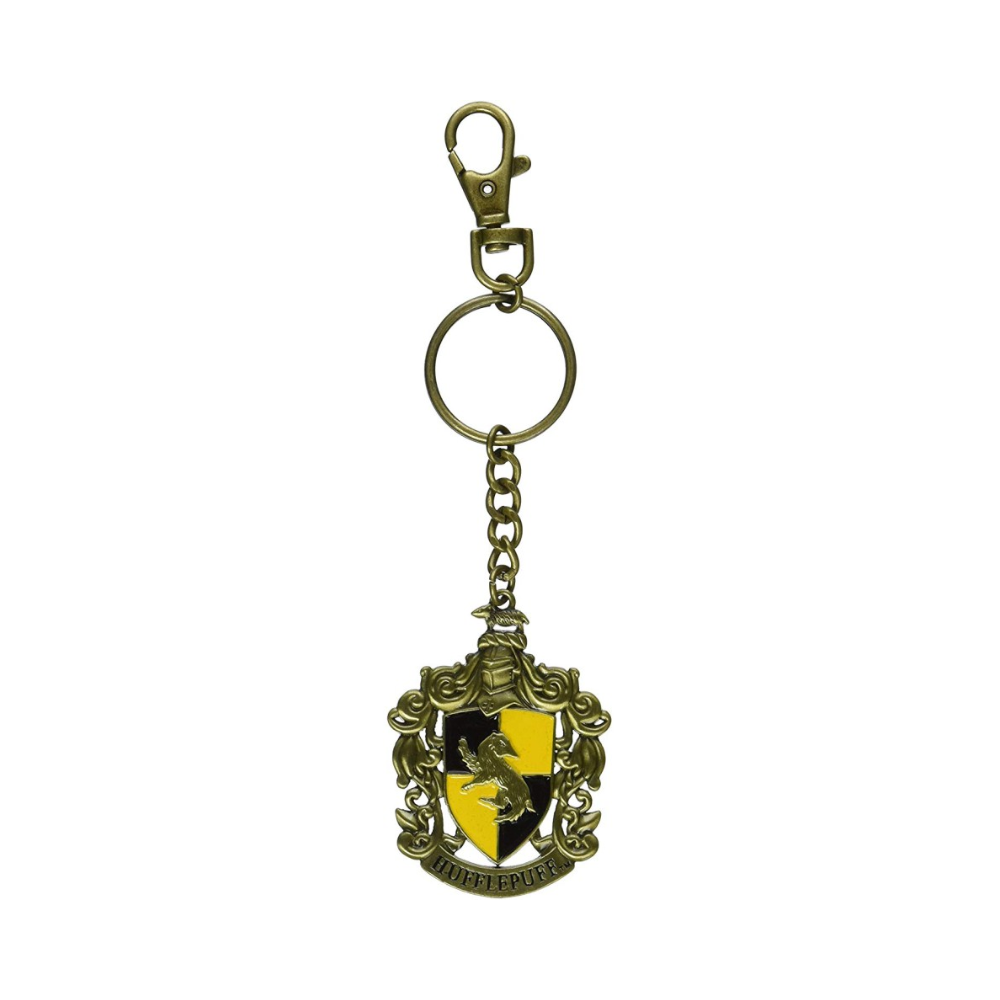 Noble: Harry Potter - Hufflepuff Crest Keyring - Medaid International