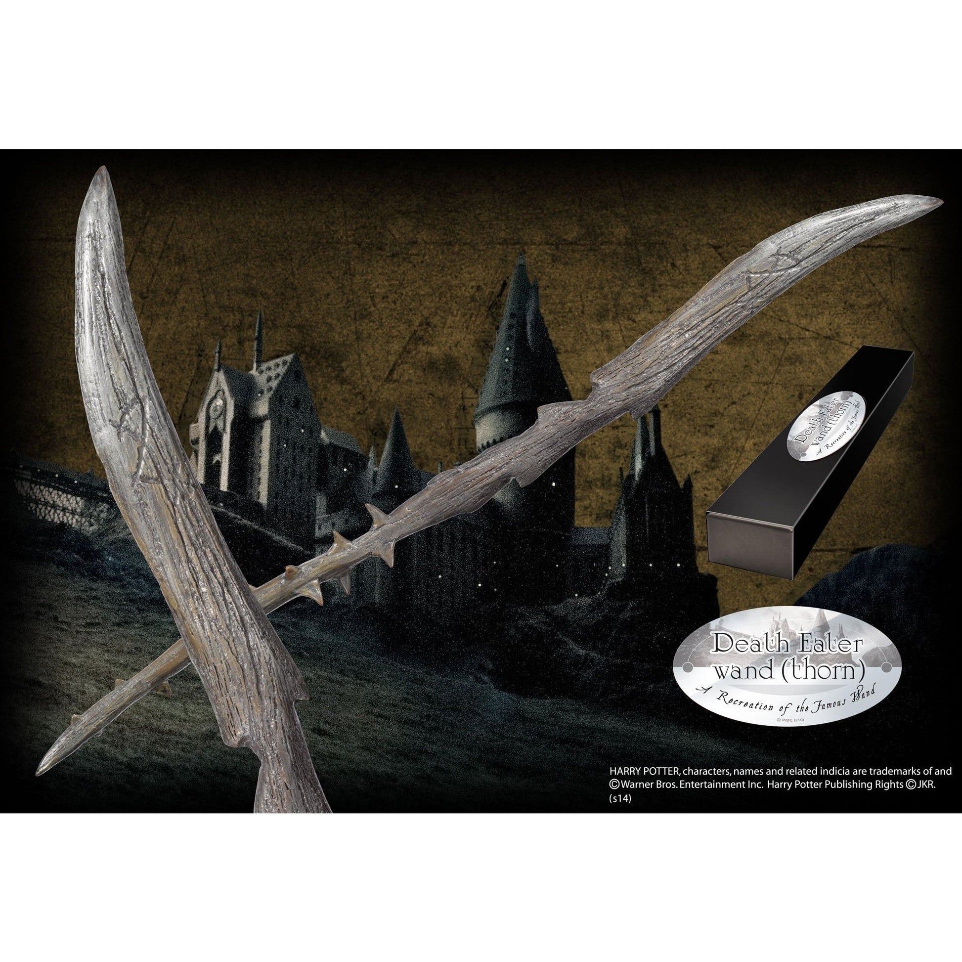 Noble: Harry Potter - Death Eater Character Wand (Thorn) - Medaid International