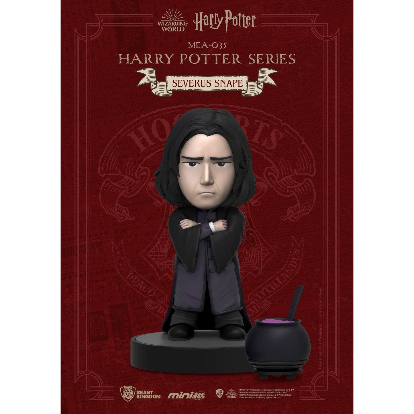 Harry Potter Severus Snape Mini Egg Attack Figure by Beast Kingdom - Medaid International