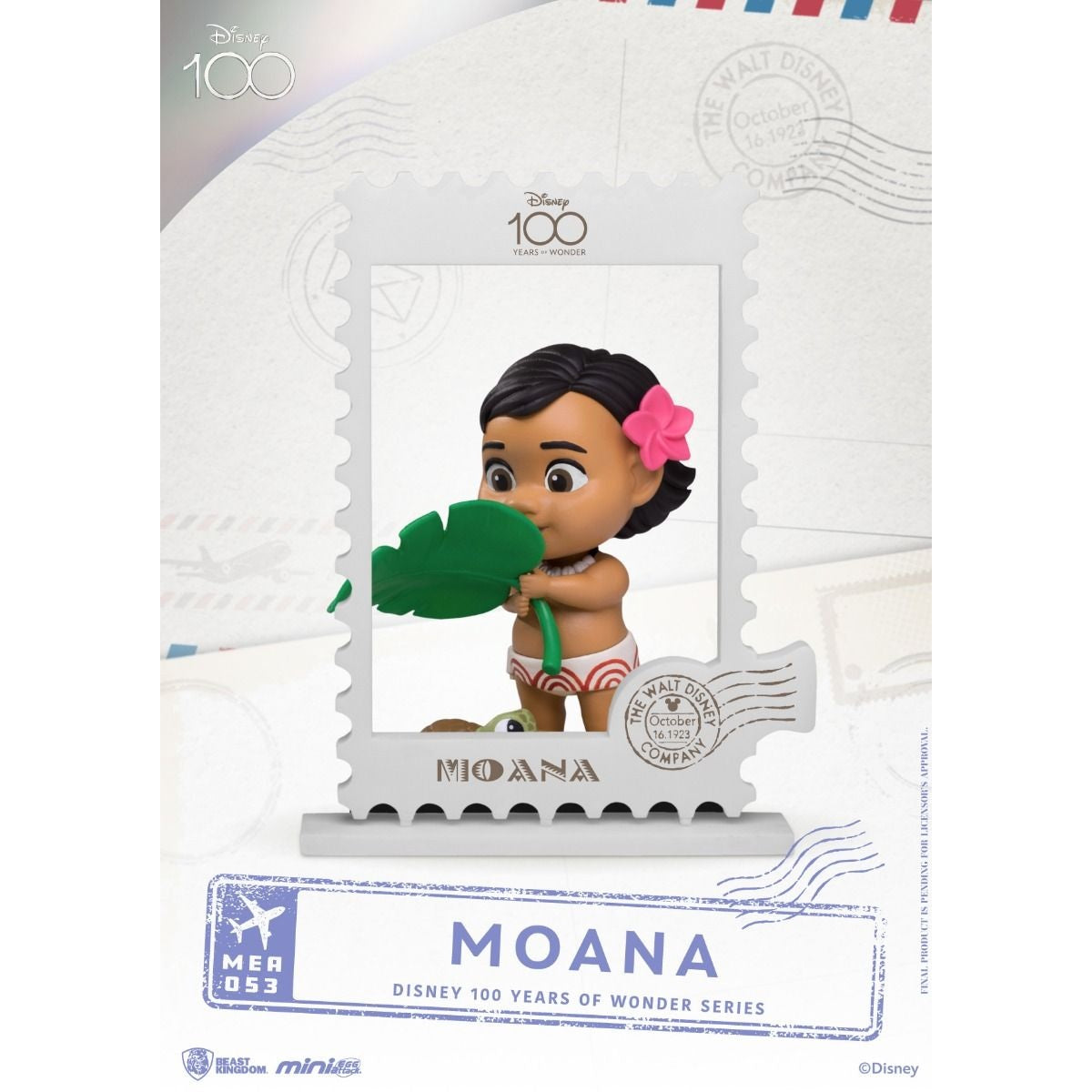 Disney 100 Years of Wonder Series Moana (MEA-053 ) by Beast Kingdom - Medaid International