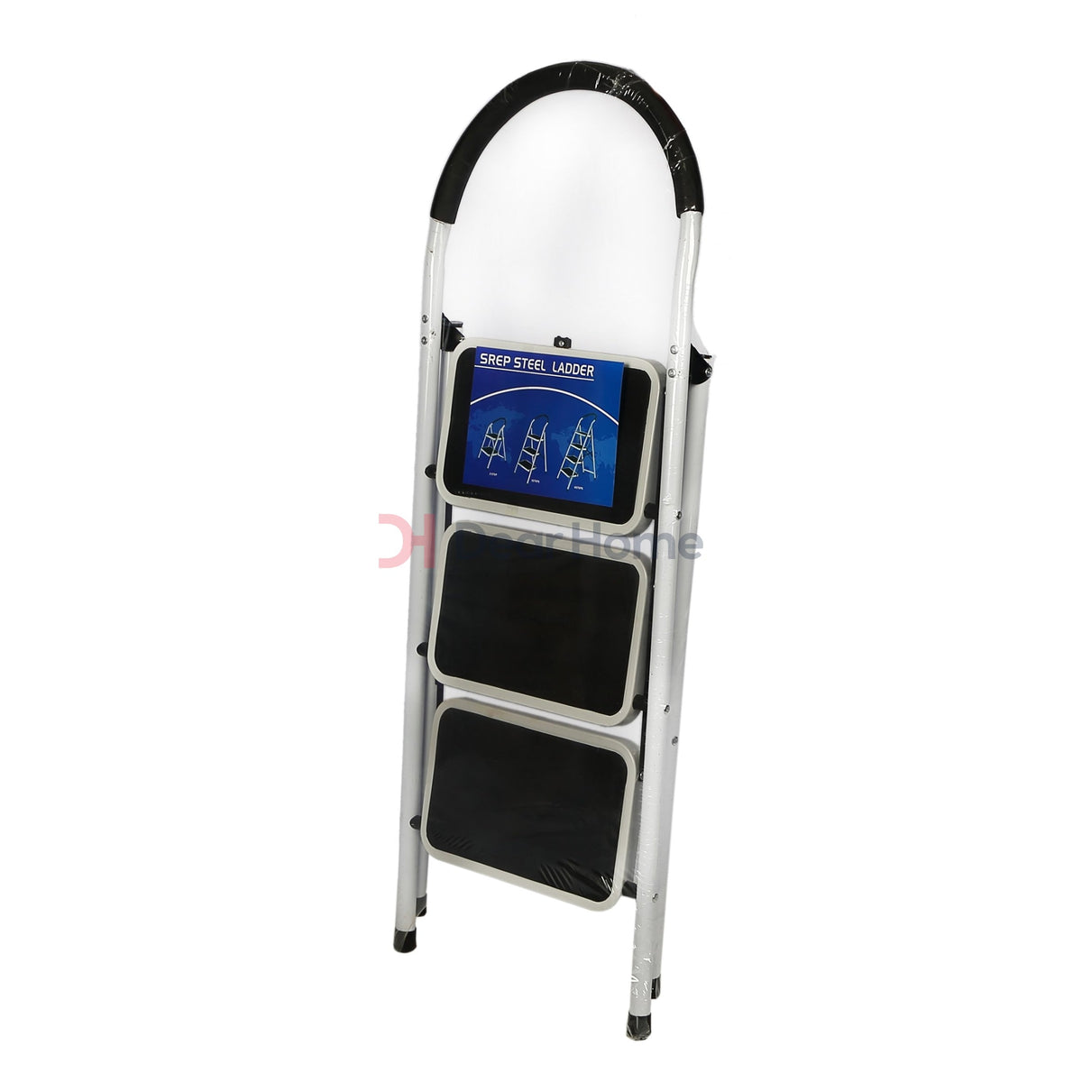 Metal 3 Step Stool Ladder