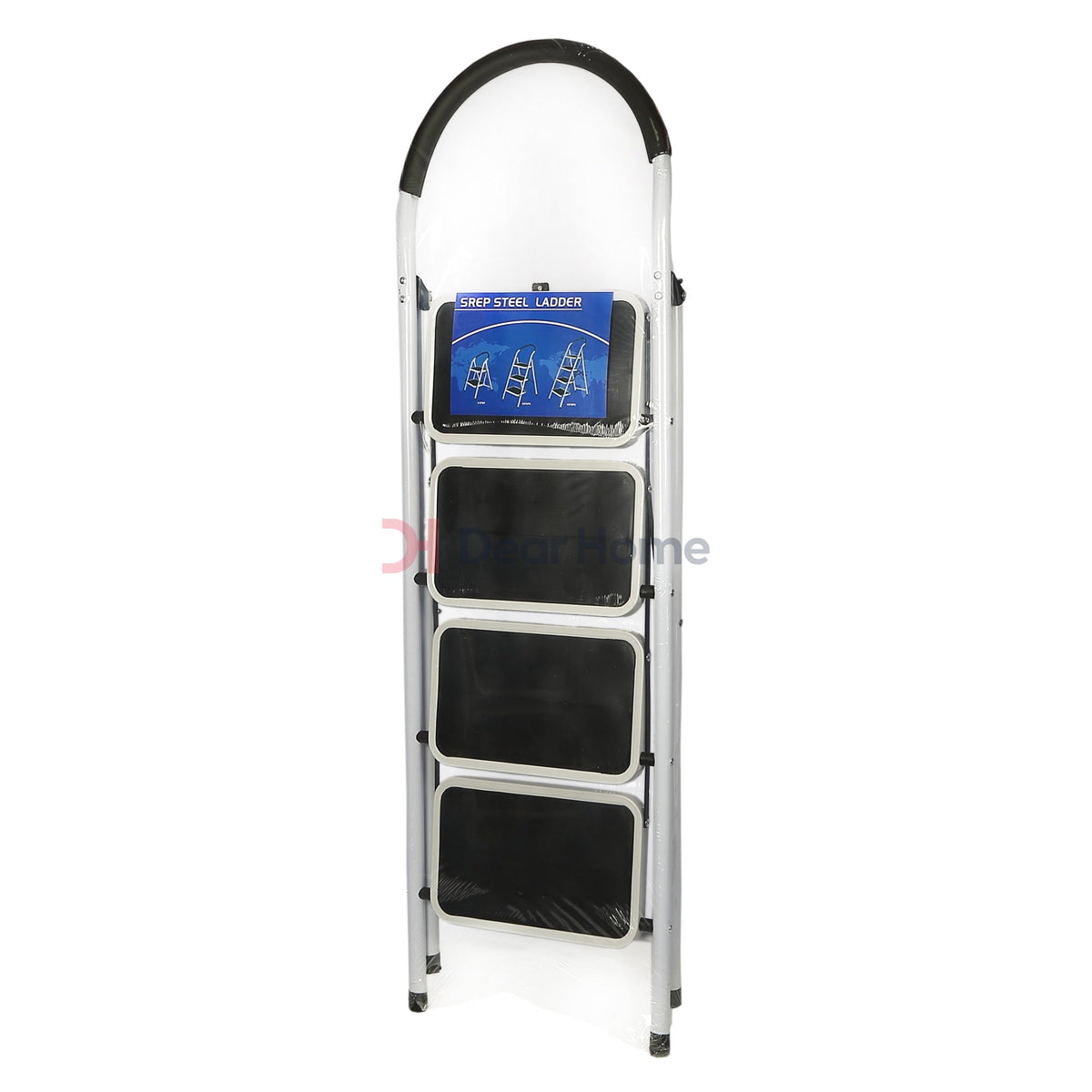 Metal 4 Step Stool Ladder