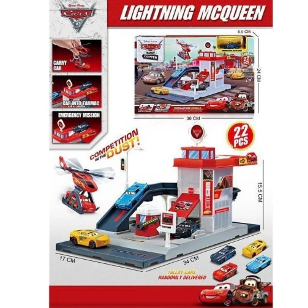 Cars And Helicopter Playset Lebanon