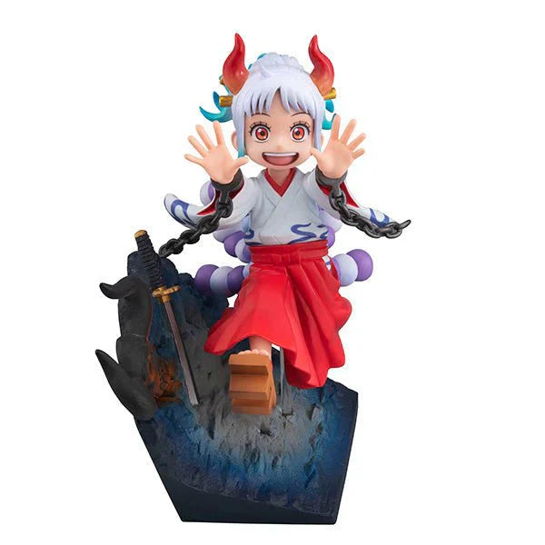 One Piece Yamato RUN! RUN! RUN! G.E.M.series Figure By Megahouse - Medaid International