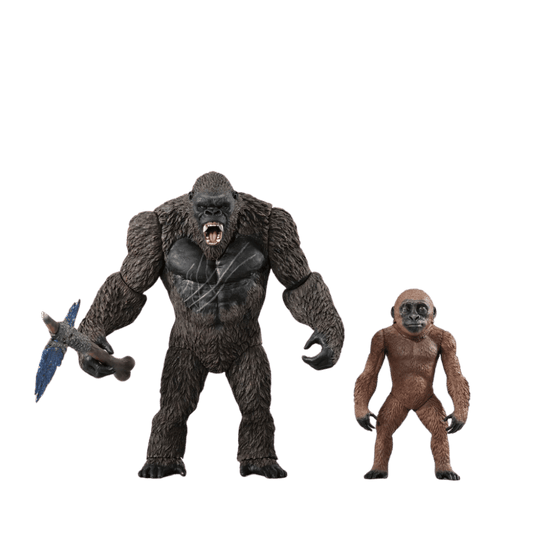 Godzilla x Kong: The New Empire Ultimate Article Monsters King Kong (2024 Ver.) & Suko Action Figure Set By MegaHouse - Medaid International