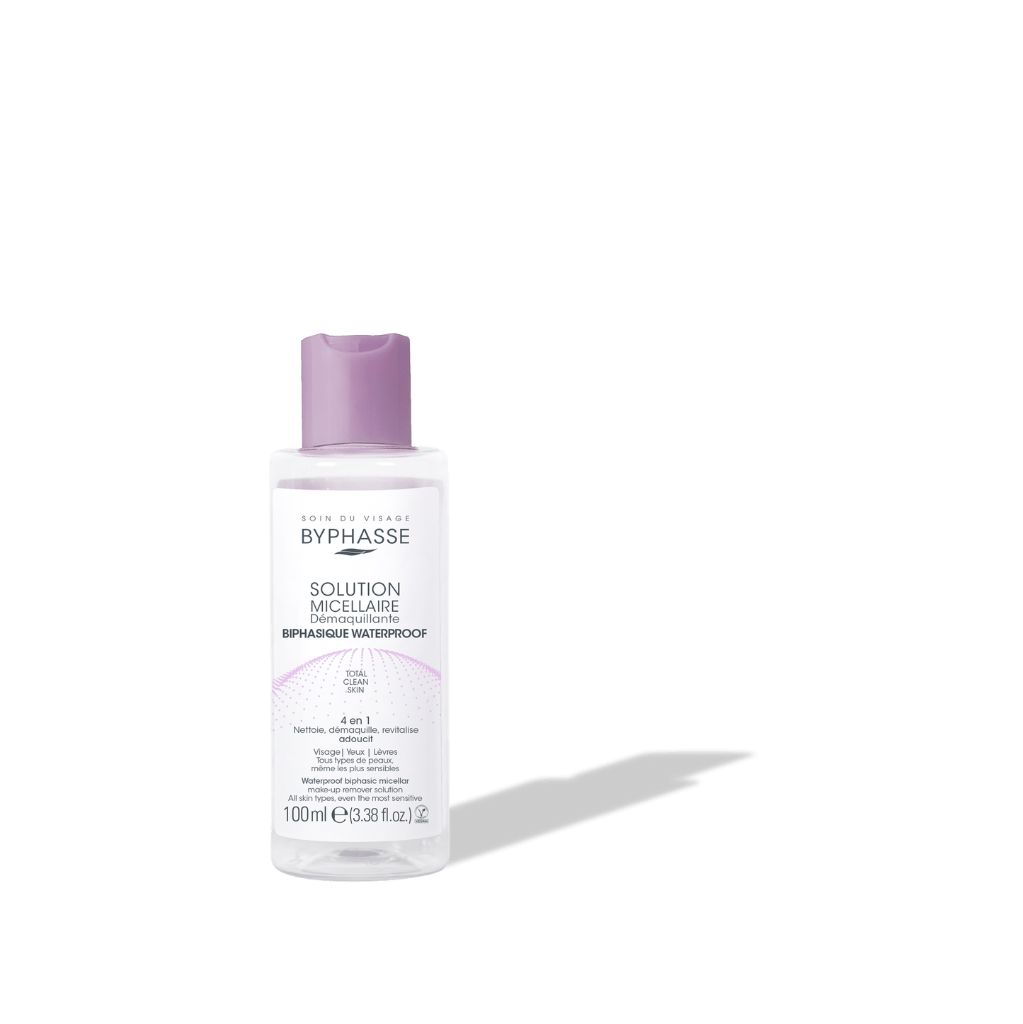 Byphasse waterproof biphasic micellar Waterproof solution 100ml
