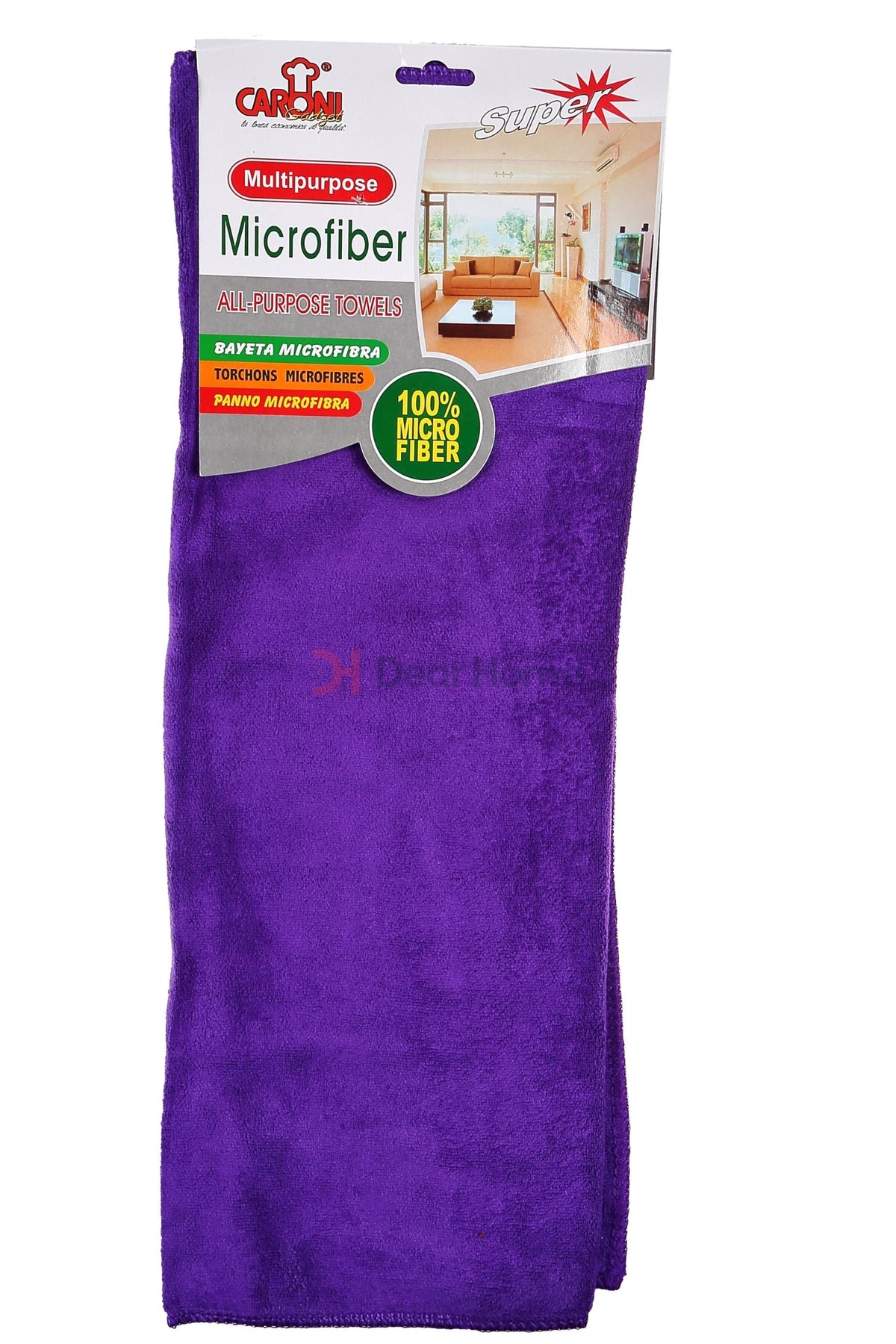 Velour Microfiber Floor Towel 50*80Cm 1pc MIX Color