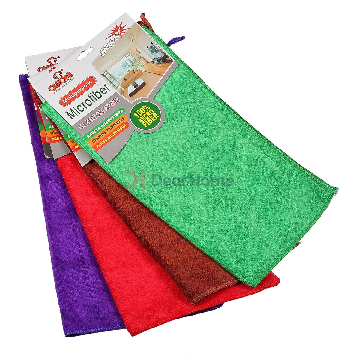 Velour Microfiber Towel 40*40Cm 1Pc Mix Color