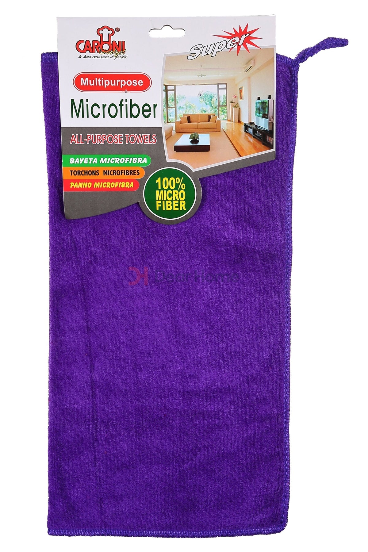 Velour Microfiber Towel 40*40Cm 1Pc Mix Color