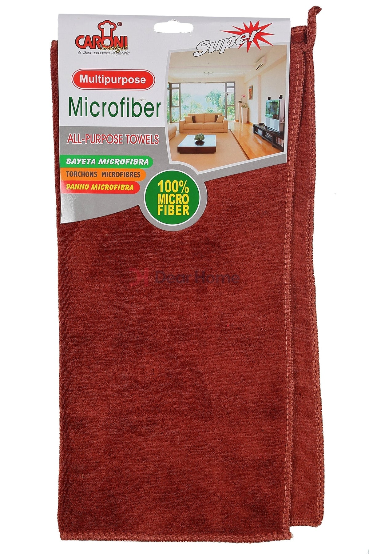 Velour Microfiber Towel 40*40Cm 1Pc Mix Color