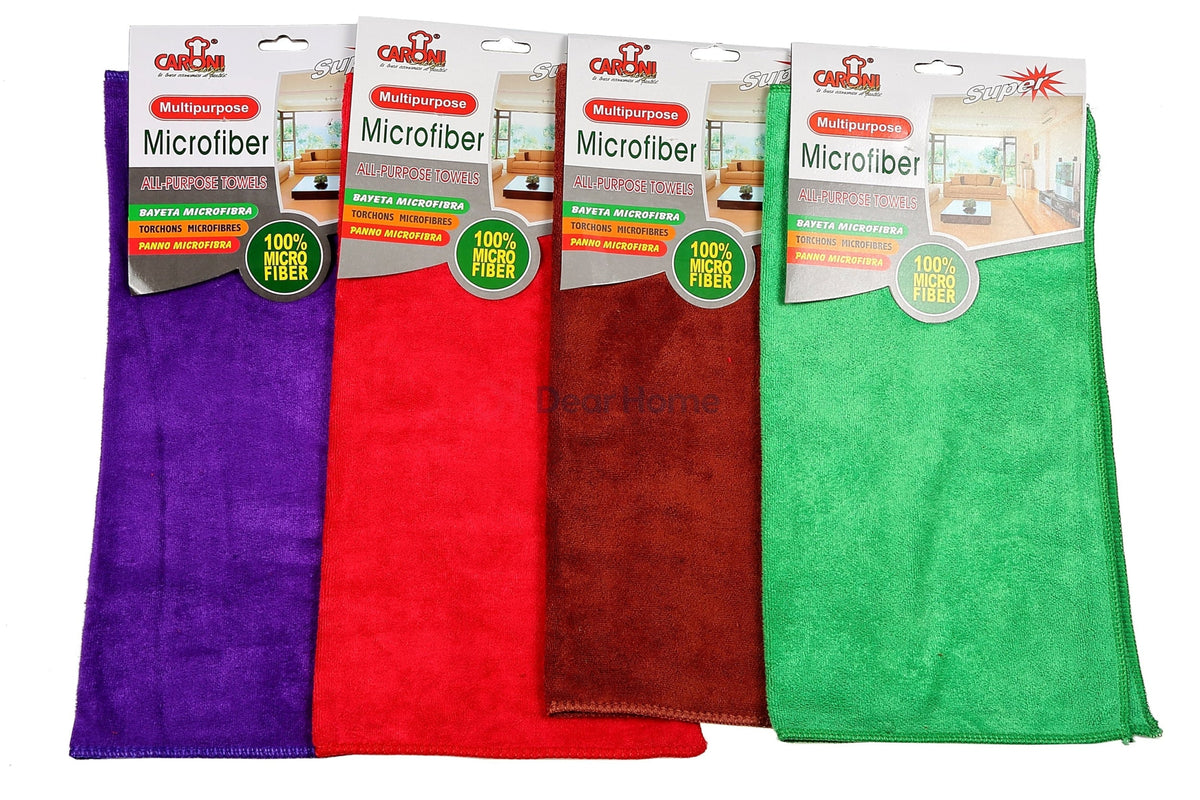 Velour Microfiber Towel 40*40Cm 1Pc Mix Color