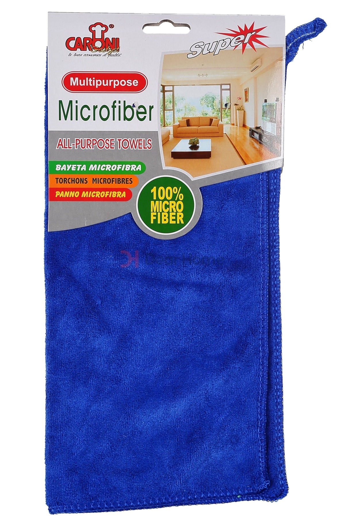 Velour Microfiber Towel 30*30Cm 1Pc Mix Color