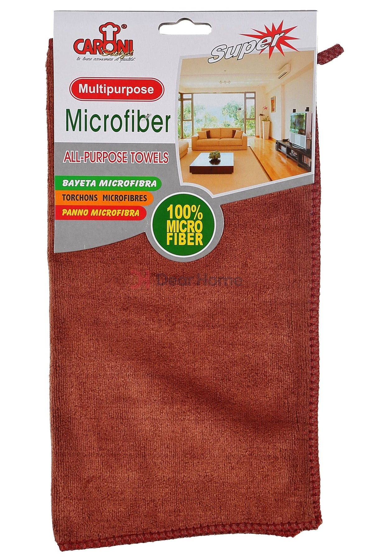 Velour Microfiber Towel 30*30Cm 1Pc Mix Color