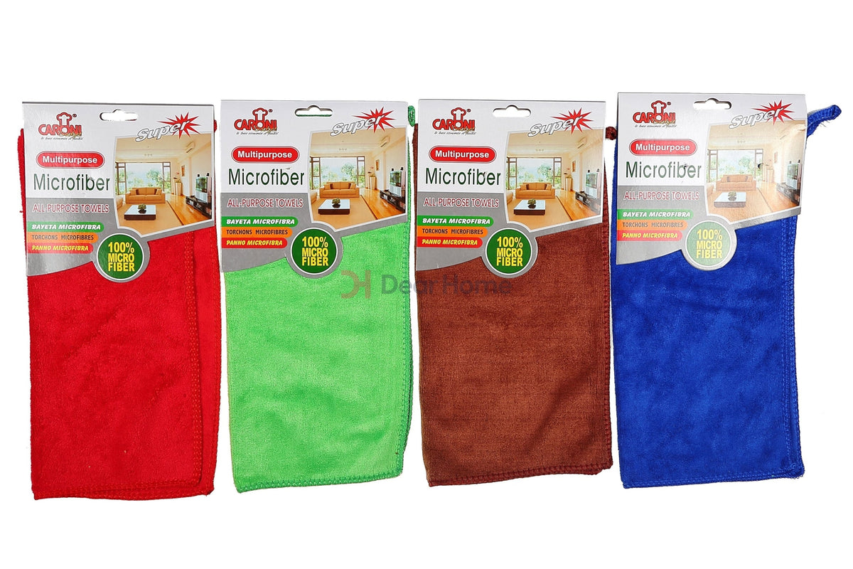 Velour Microfiber Towel 30*30Cm 1Pc Mix Color