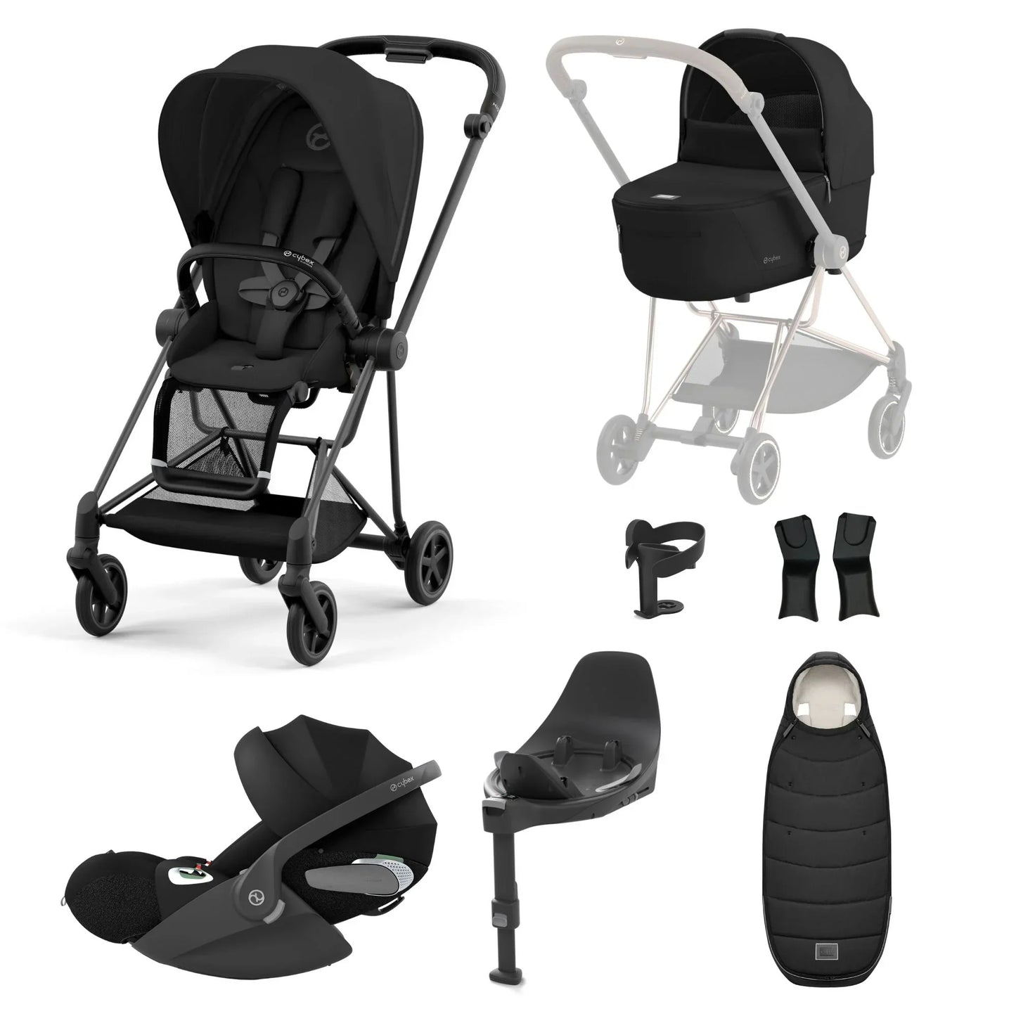 Cybex - Mios Sepia Stroller - Black