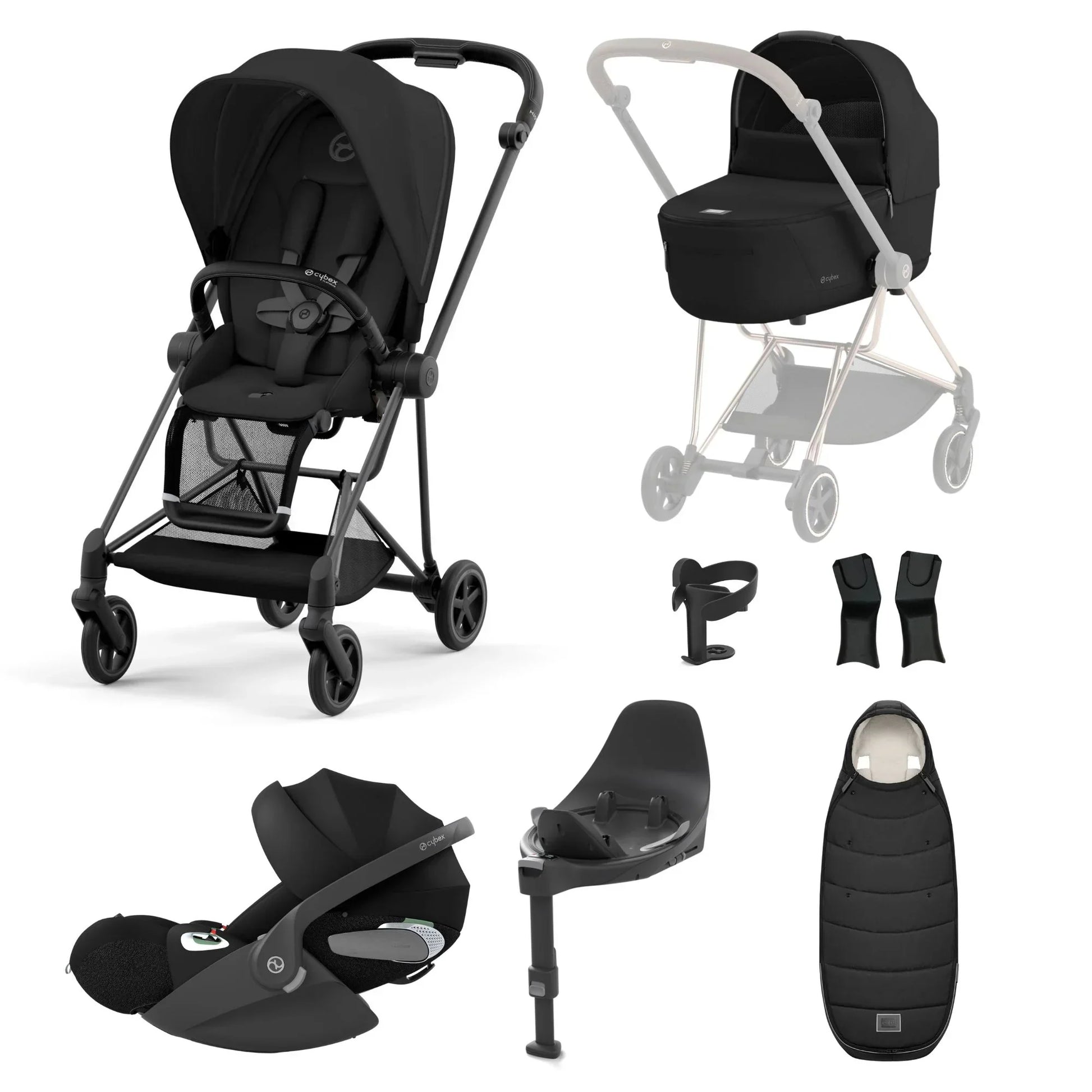 Cybex - Mios Sepia Stroller - Black