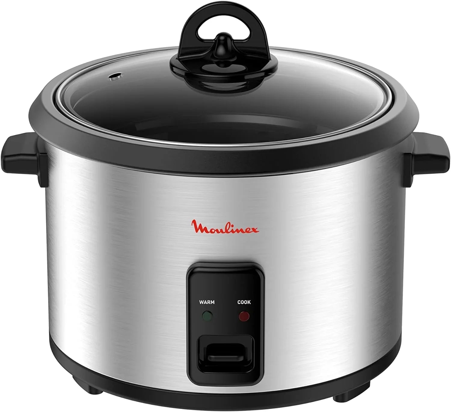Moulinex Easy Cook Rice Cooker with Steam Basket - 1.8 Liters, 700W