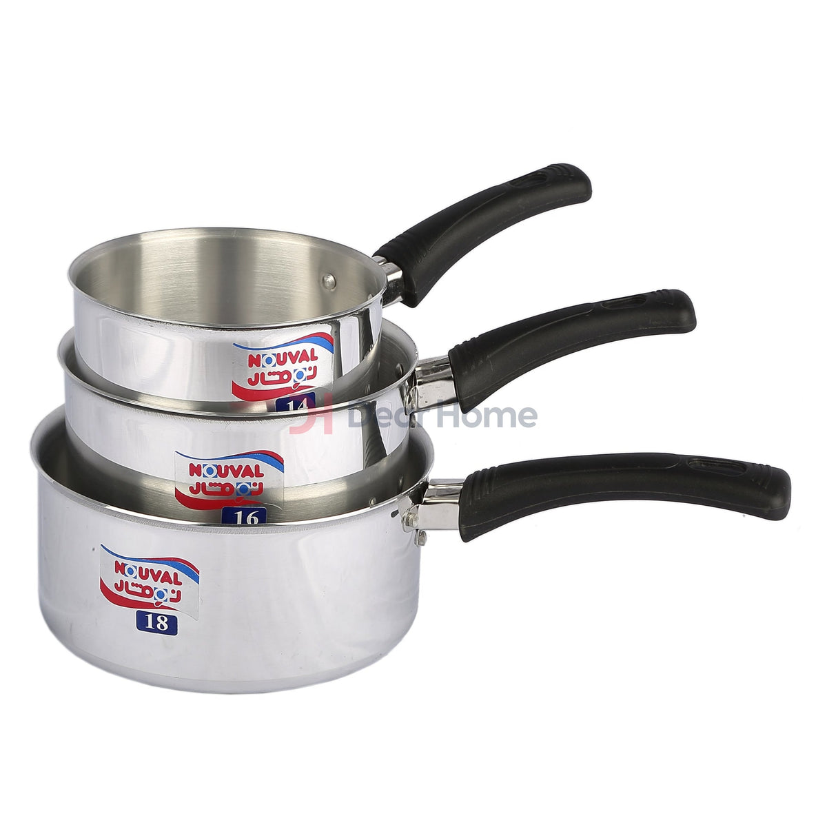Modern Casserole Set 14/16/18Cm