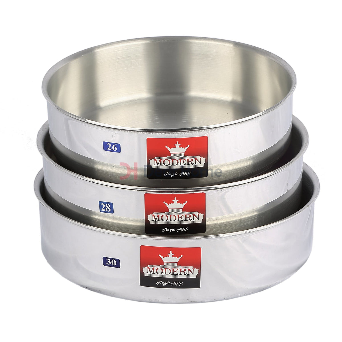 Modern 26/28/30Cm Round Oven Tray Set