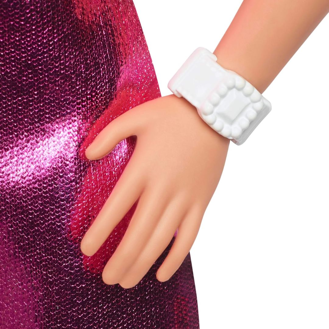 Barbie Fashionistas Doll Metallic Pinc