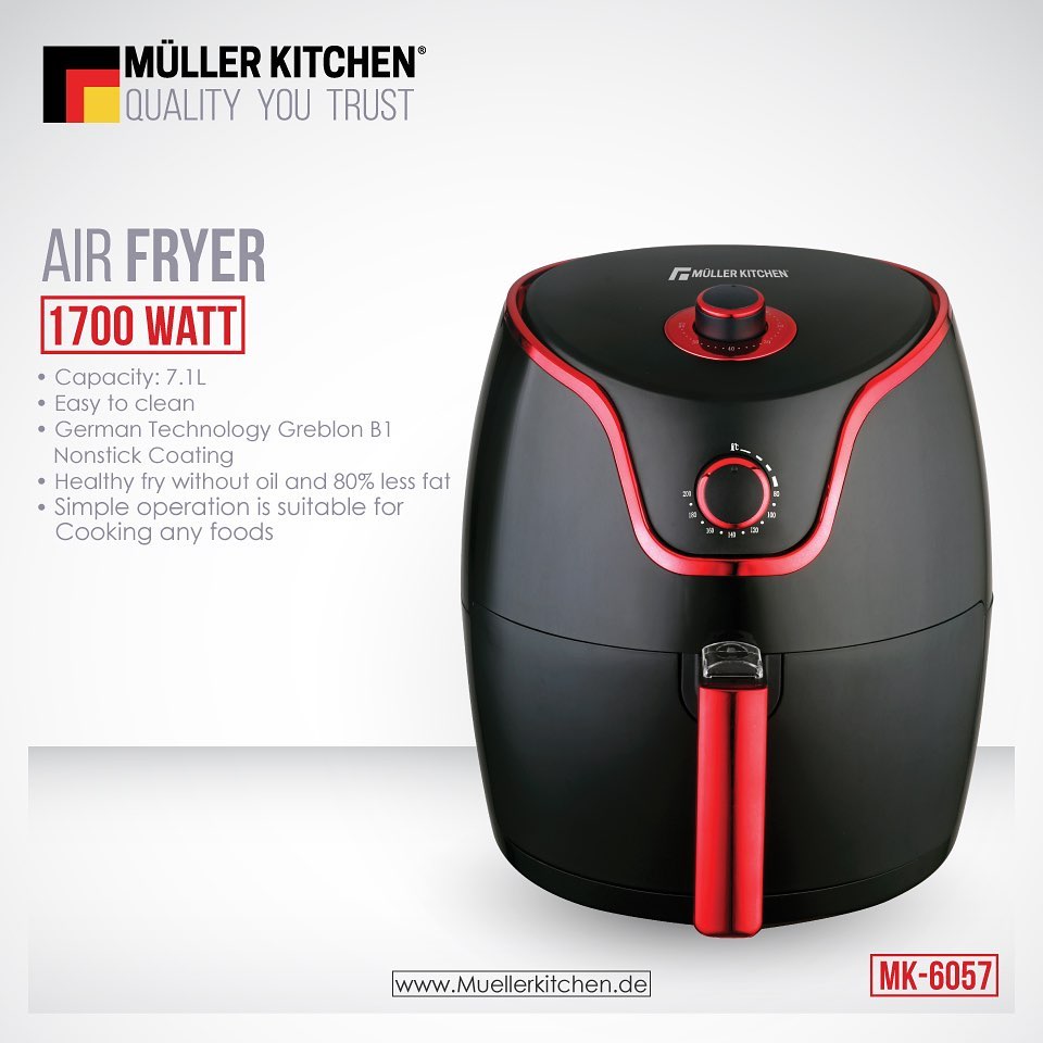 Air Fryer Muller Koch 1700W 7.1L