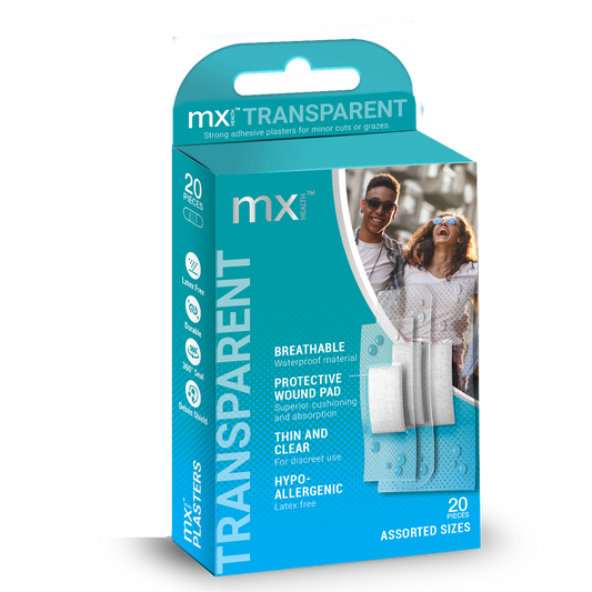 Medinox Mx76106 Plaster Clear Assorted 20S - Medaid International