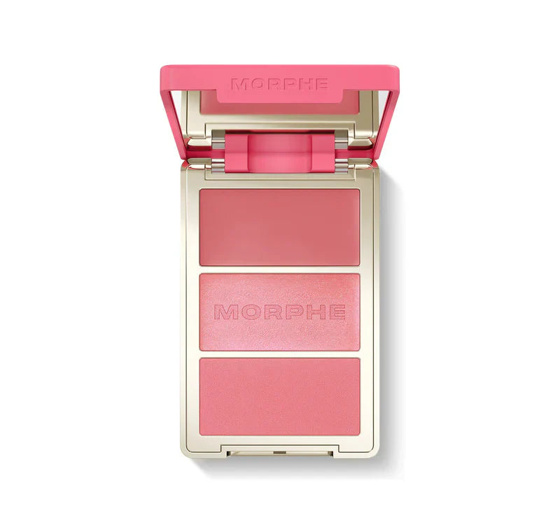 MORPHE CHEEK THRILLS MULTI FINISH FACE TRIO Blind Date (Midtone pink)