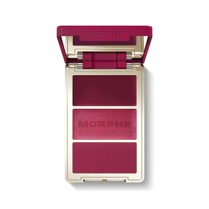 MORPHE CHEEK THRILLS MULTI FINISH FACE TRIO (WINE & DINE)