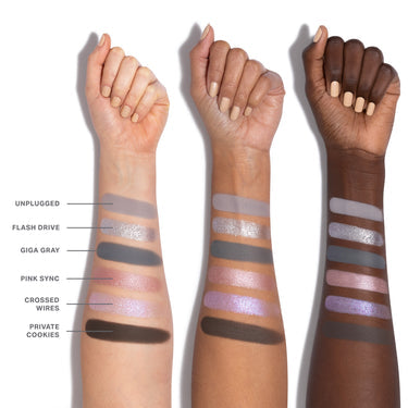 MORPHE  ChromaPlus 6-Pan Eyeshadow Palette Cyber Chrome