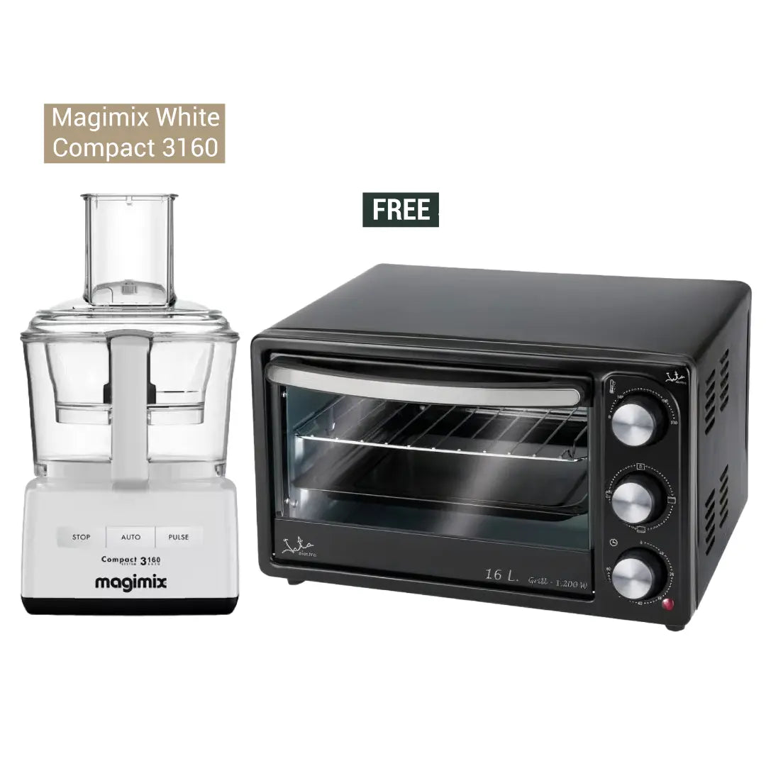 Magimix white compact 3160 + FREE Jata Oven