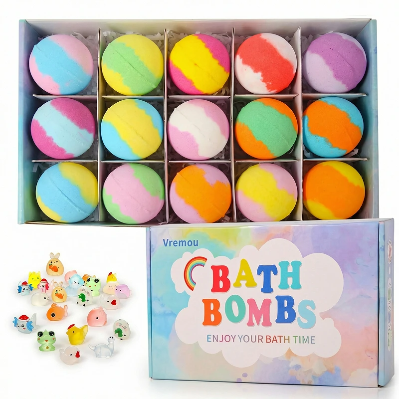 Children's Bath Bombs Balls with Surprise Toys