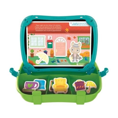 Clementoni Science & Play: Magnetic Words & Objects Case