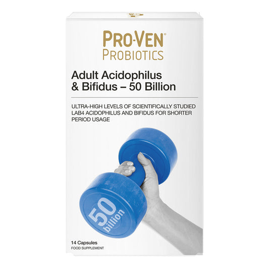 Proven Acidophilus & Bifidus 50 Billion 14'S - Medaid International