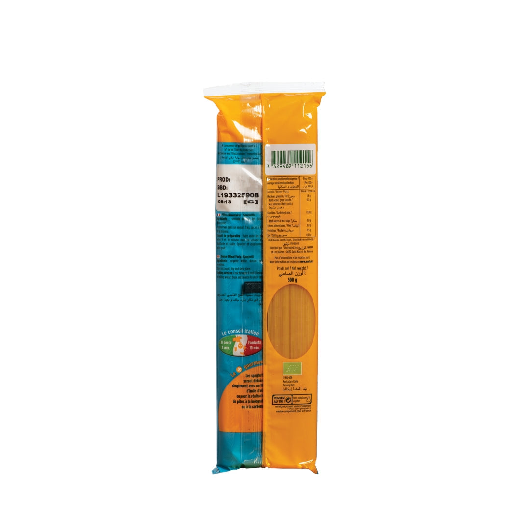 Organic Spaghetti Pasta - Medaid International