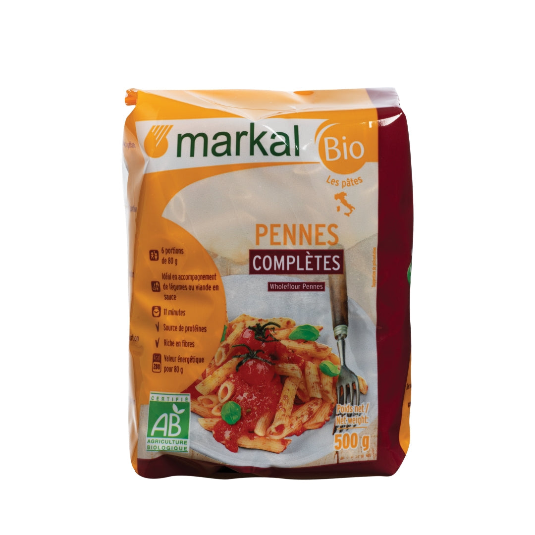 Organic Whole Penne Pasta - Medaid International