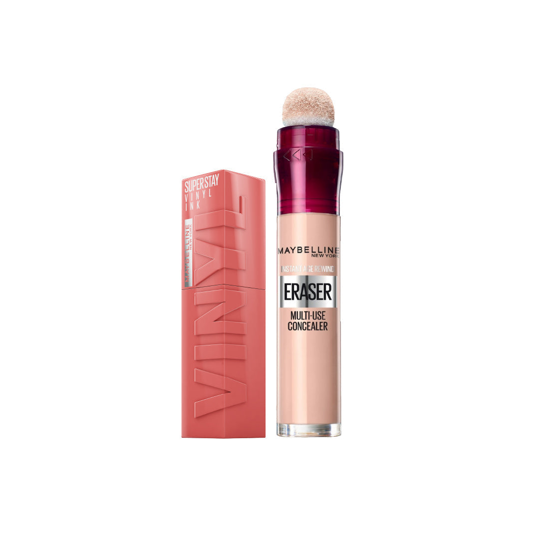'-20% Maybelline Super Stay Vinyl Ink + instant age rewind eraser concealer - Medaid International