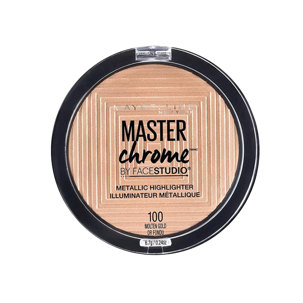 Maybelline Face Studio Chrome Metallic Highlighter Makeup - Medaid International