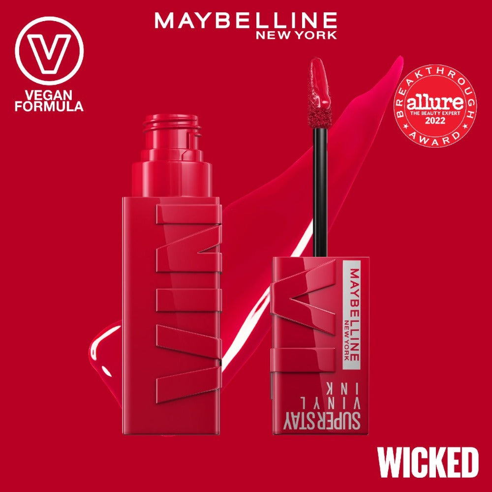 Maybelline Super Stay-Vinyl Ink Long wear Liquid Lip color - Medaid International