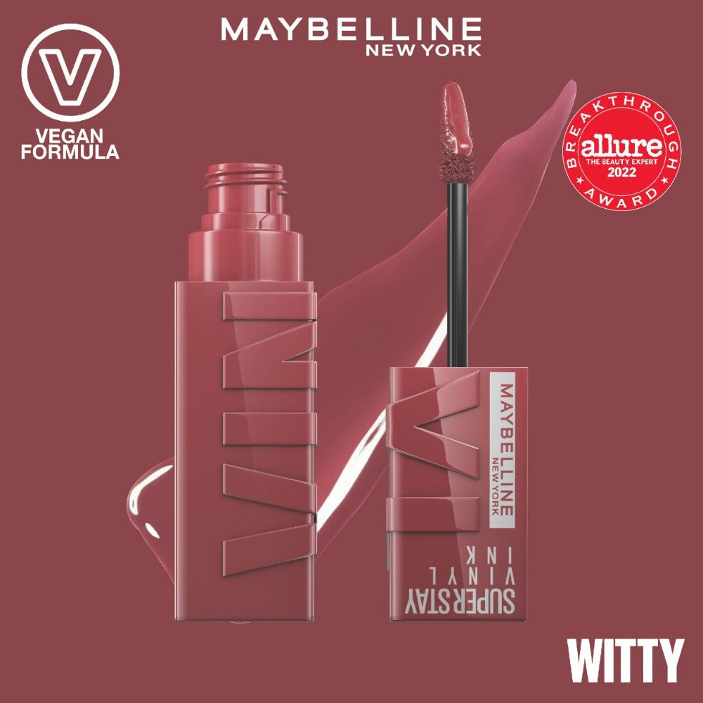 Maybelline Super Stay-Vinyl Ink Long wear Liquid Lip color - Medaid International