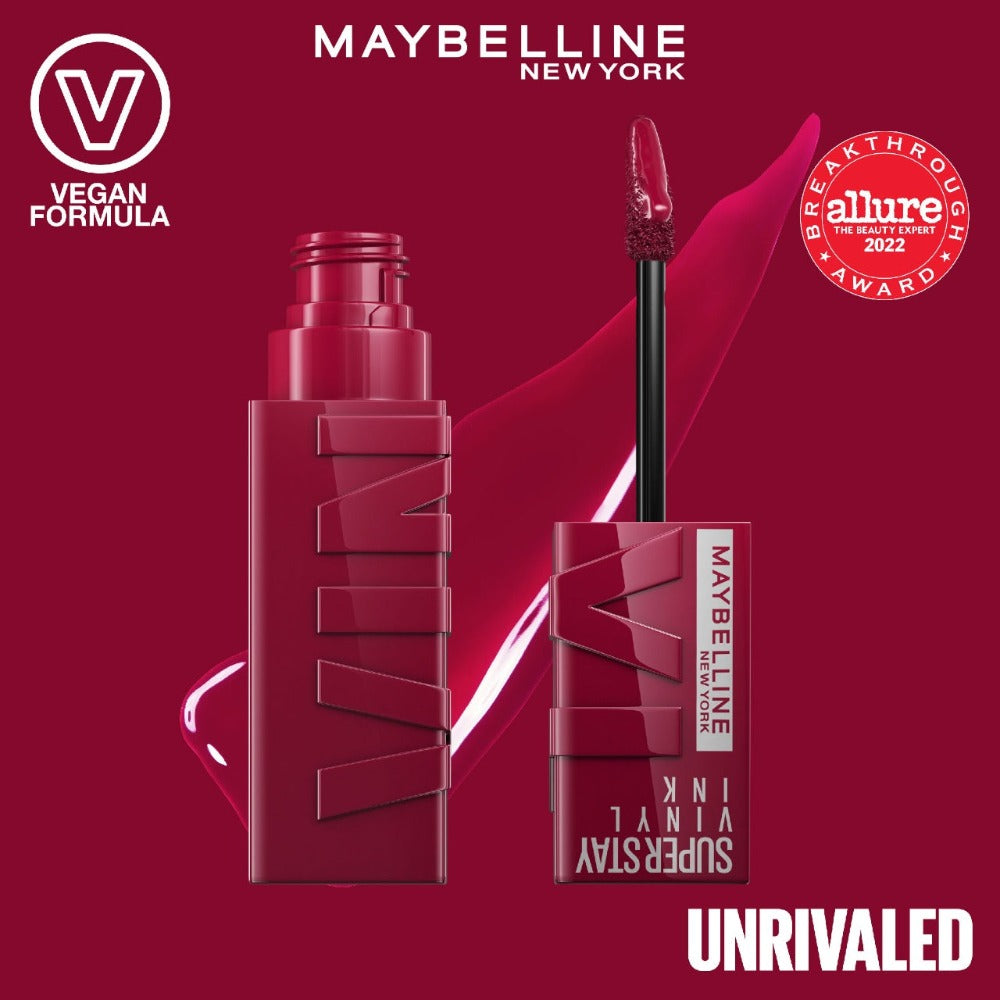 Maybelline Super Stay-Vinyl Ink Long wear Liquid Lip color - Medaid International