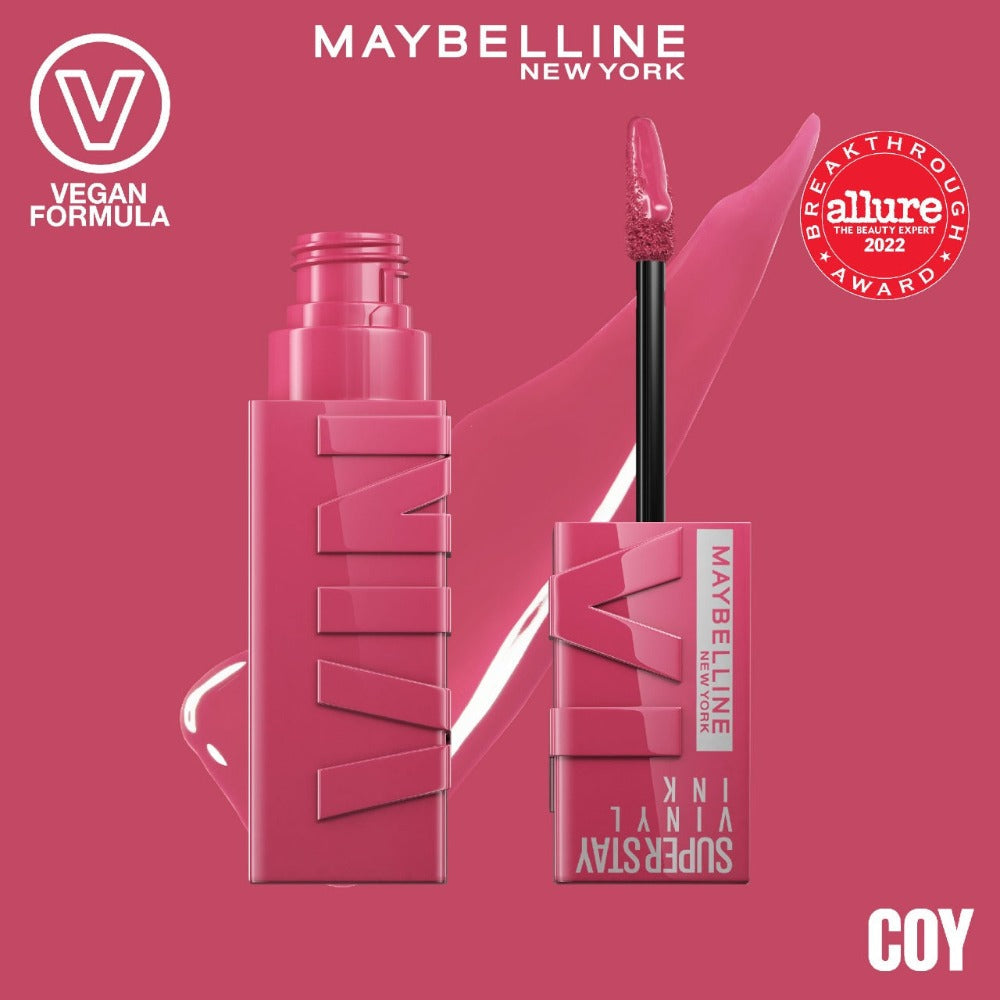 Maybelline Super Stay-Vinyl Ink Long wear Liquid Lip color - Medaid International