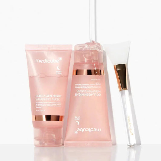 Collagen Night Wrapping Mask + Brush قناع كولاجين ليلي مع فرشاة