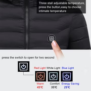 Heating Jacket Outdoor Coat USB Electric Heated Jackets