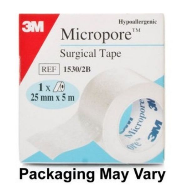 Micropore - Surgical Tape 25mm x 5m - Medaid International